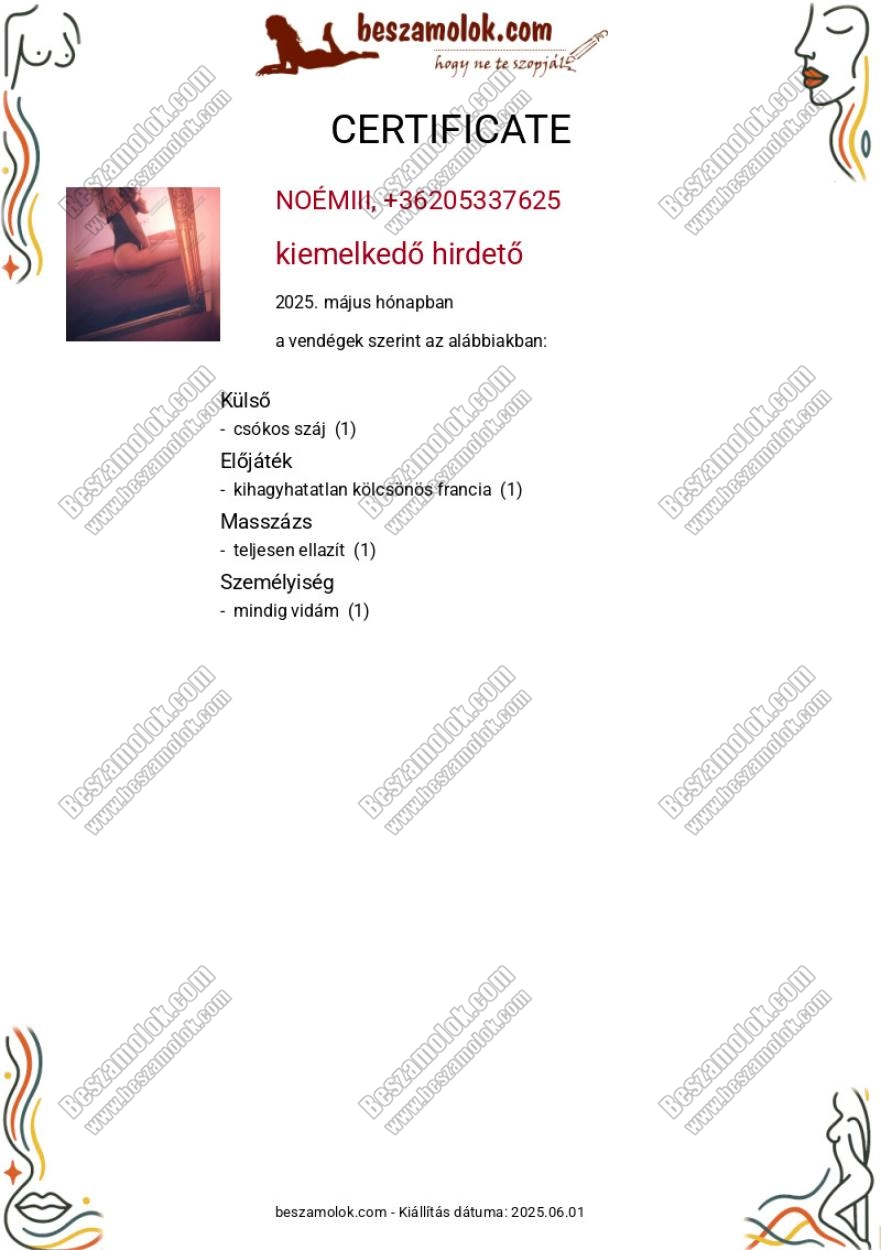 4. kép NOÉMIII, +36 20 533 7625, erotikus masszázs XIV. kerület